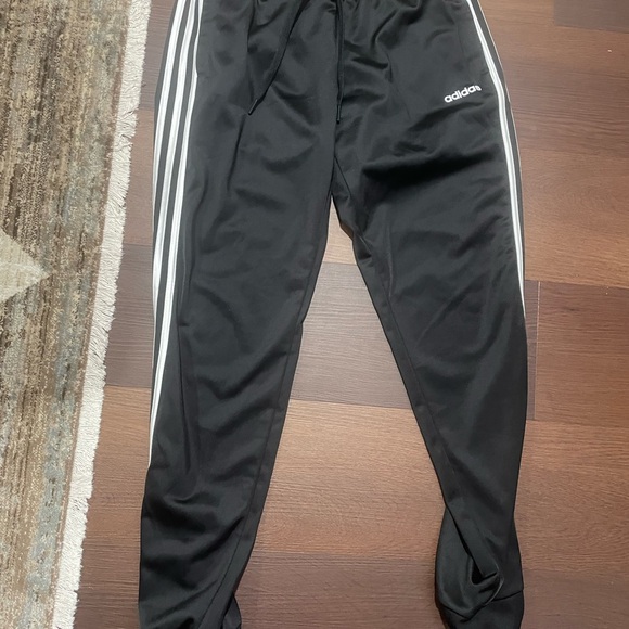 Adidas Black Track Pants - Picture 1 of 4